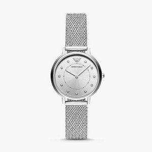 Emporio Armani Women's Two-Hand Stainless Steel